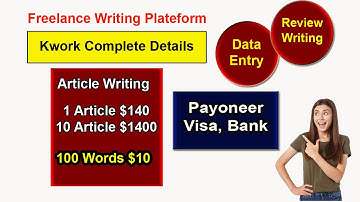 Kwork Complete Review | Publish Articles Online and Get $1400 | Online Money Earning | earn money