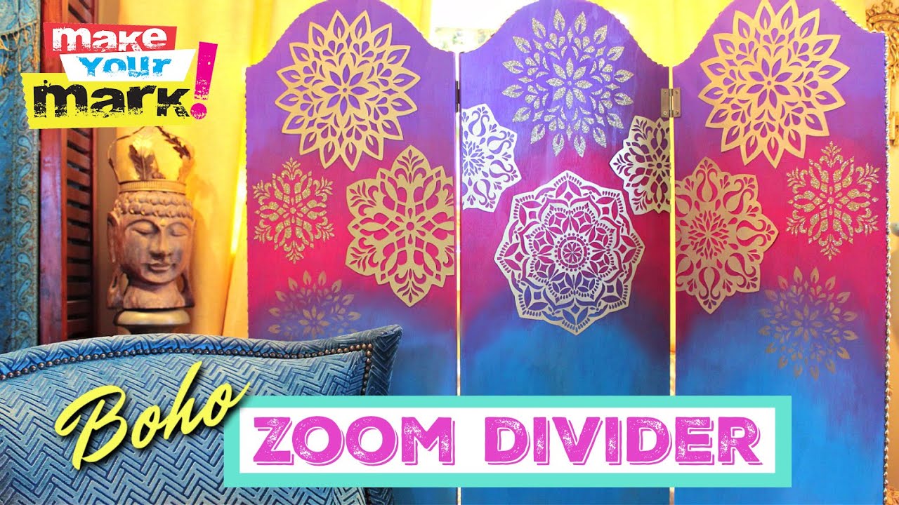 Boho Zoom Divider / Room Divider YouTube