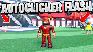 I USED THE FASTEST MACRO AS THE FLASH IN ROBLOX TRACK AND FIELD