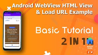 Android WebView Example ( Load html to WebView & Load URL ) -  Android Studio Tutorial