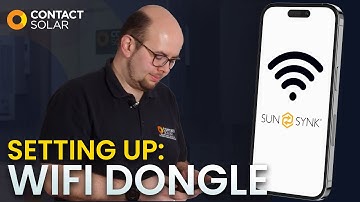 SunSynk App - Setting up wifi dongle