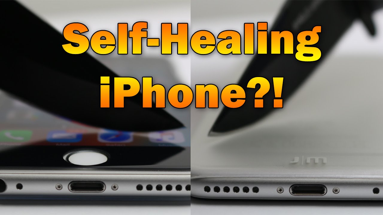 SelfHealing iPhone Case & Screen Protector Demo and Review (Just