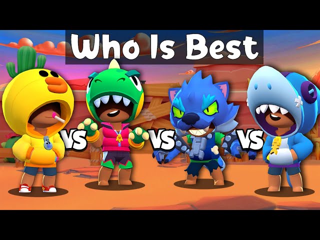 Finding Best LEON? Skin Compare Brawl Stars class=