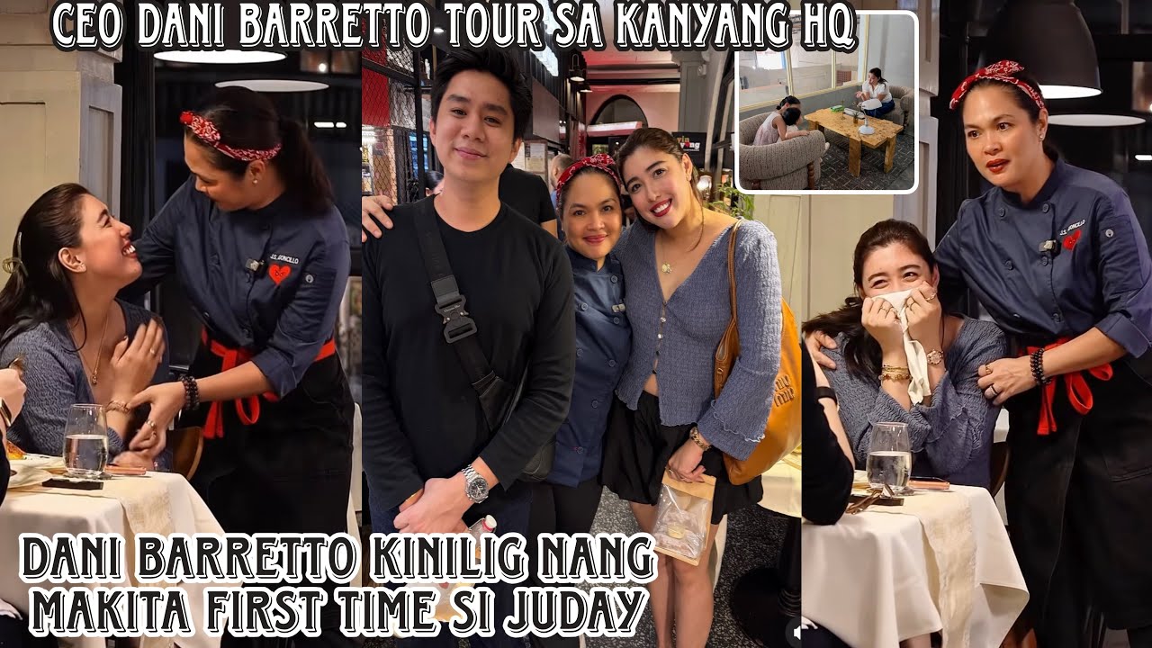 Dani Barretto kinilig nang makita first time si Judy Ann Santos 🤍 CEO na pala ngayon si Dani