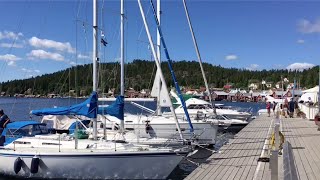 Glimtar från Ulvön en dag i juli