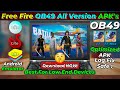 Free Fire And Free Fire Max OB49 All Version APK 😍 Best Lite Emulator For PC ✅ Most Optimized APK