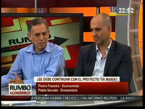 Pedro Francke y Pablo Secada en Rumbo Económico (13/05/15) - Parte II