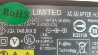 FUJITSU Lifebook T935,PXW1934N adapters,Laptop AC Adapter