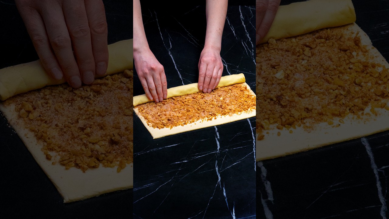 ¡La receta favorita de la familia! Postre de hojaldre, en solo 10 minutos.