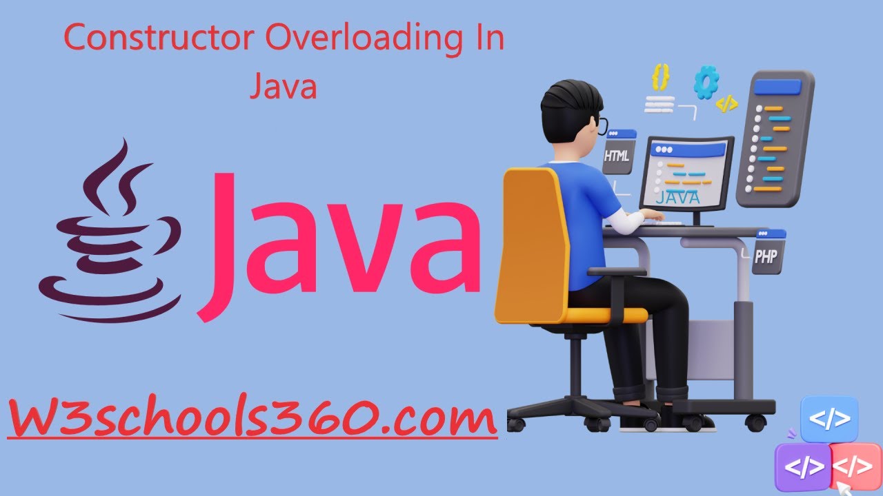 Constructor Overloading In Java | W3schools - YouTube