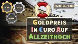 Goldpreis in Euro auf Allzeithoch + Kursprognose