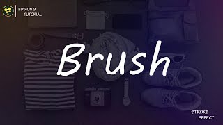 STROKE EFFECT......... FUSION 9 TUTORIAL