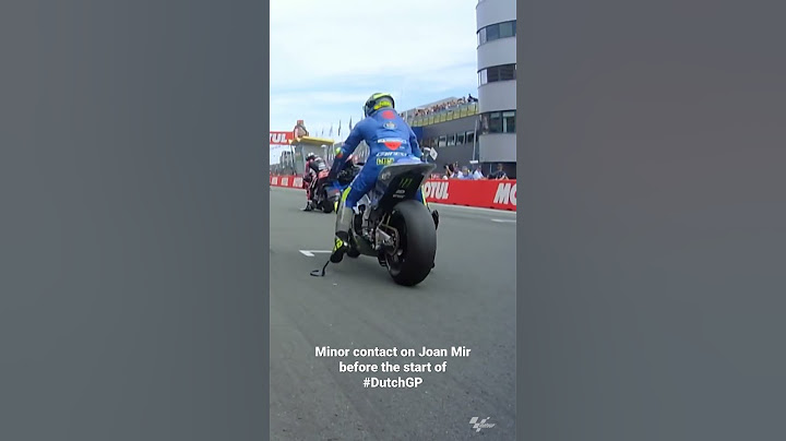 Someone couldn’t wait to start the race 😅 #MotoGP #SeasonRecap #motorsports #superbike