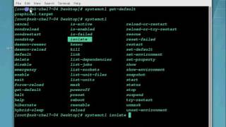 24} Working With systemd target's