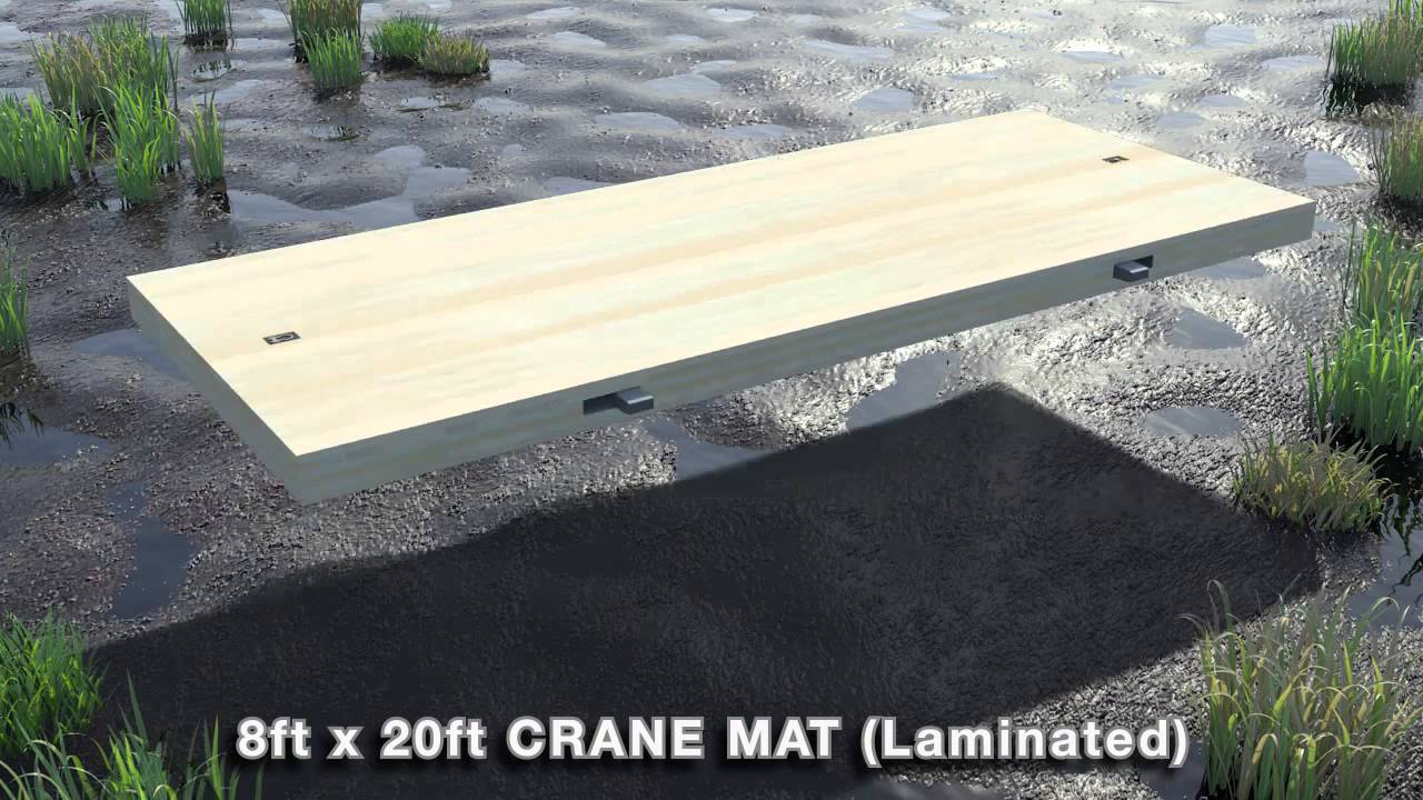 8x20 Crane Mat CLT A