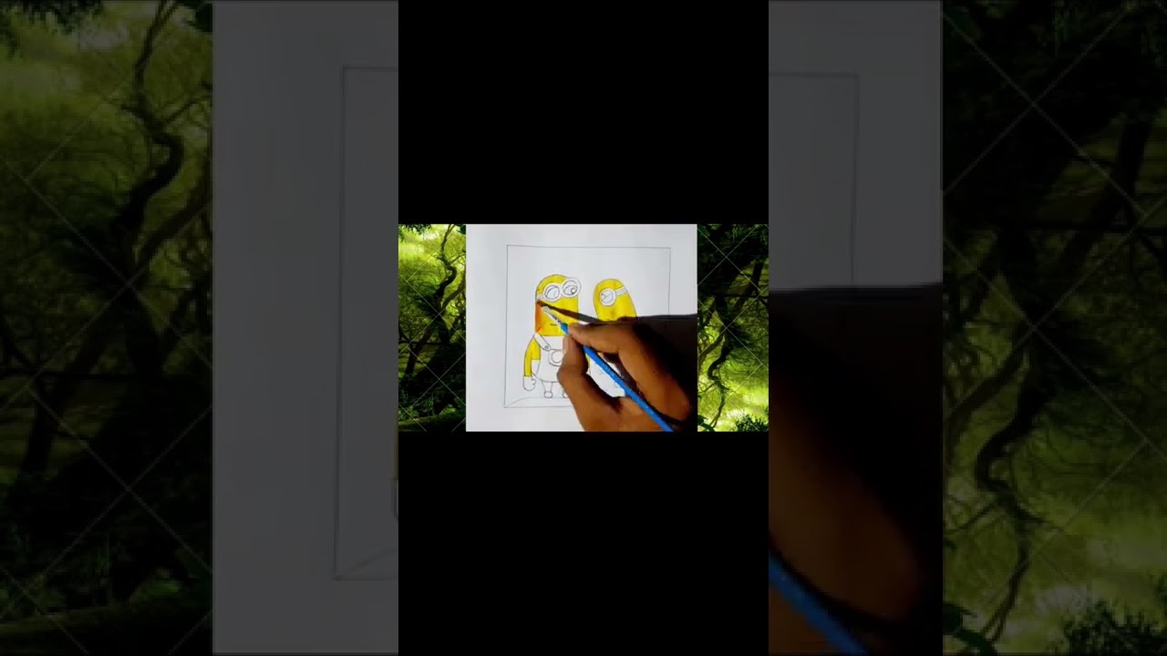 HOW TO DRAW MINIONS] 