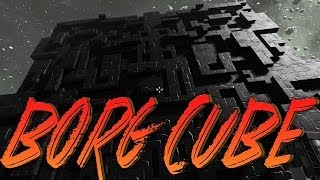 Space Engineers Gameplay: Borg Cube!