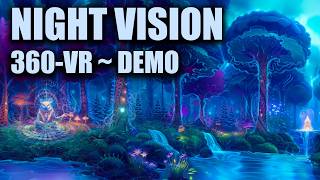 Night Vision 360 - concept for dome theatres and VR - DEMO