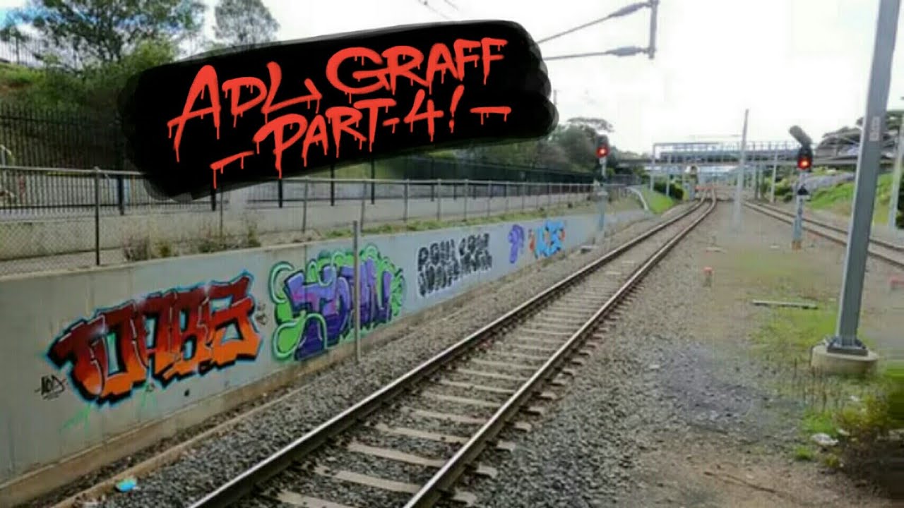 Adelaide Graffiti and Hip Hop Collection pt.4 (track sides, freights, panels, and walls)