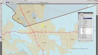 Alameda county vector map