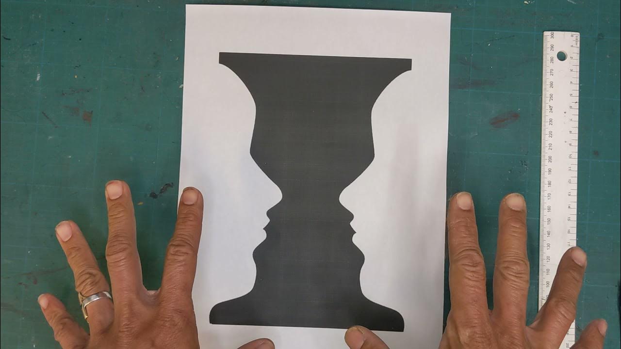 Week 2.2 The vase/faces drawing exercise YouTube