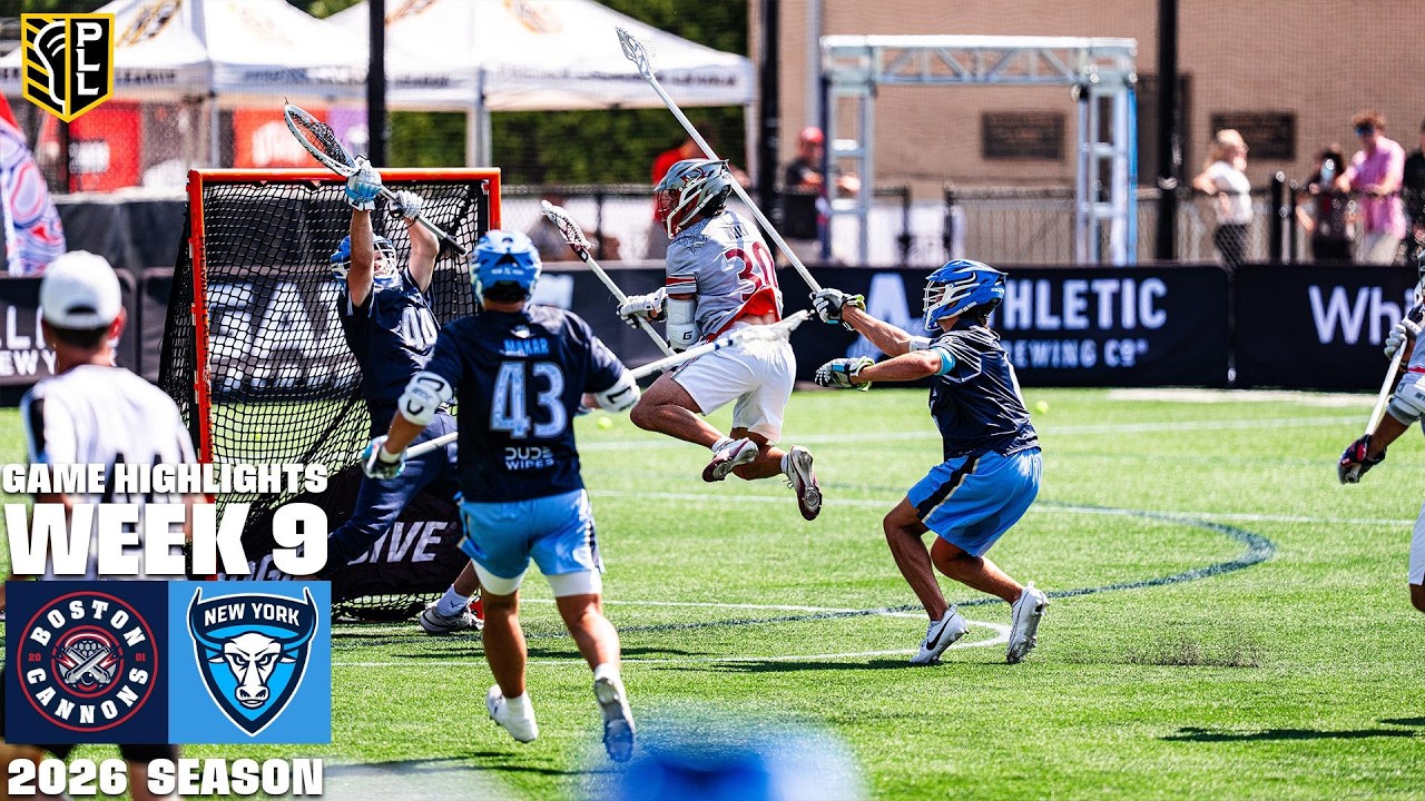 Boston Cannons vs. New York Atlas Week 9 Game Highlights | 2026 Season