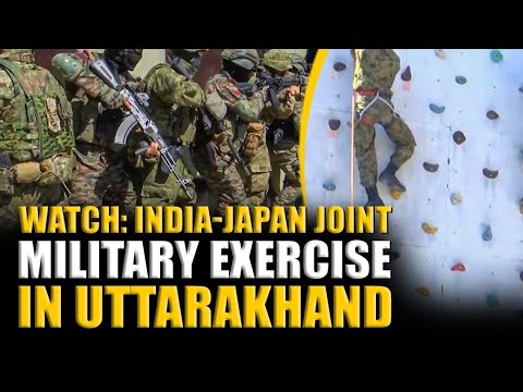 Colours of India-Japan military friendship in Chaubatia, Uttarakhand: Indian Army and Japan Ground 