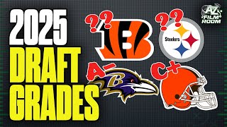 2025 NFL Draft Grades: AFC North | Browns, Ravens, Steelers, Bengals