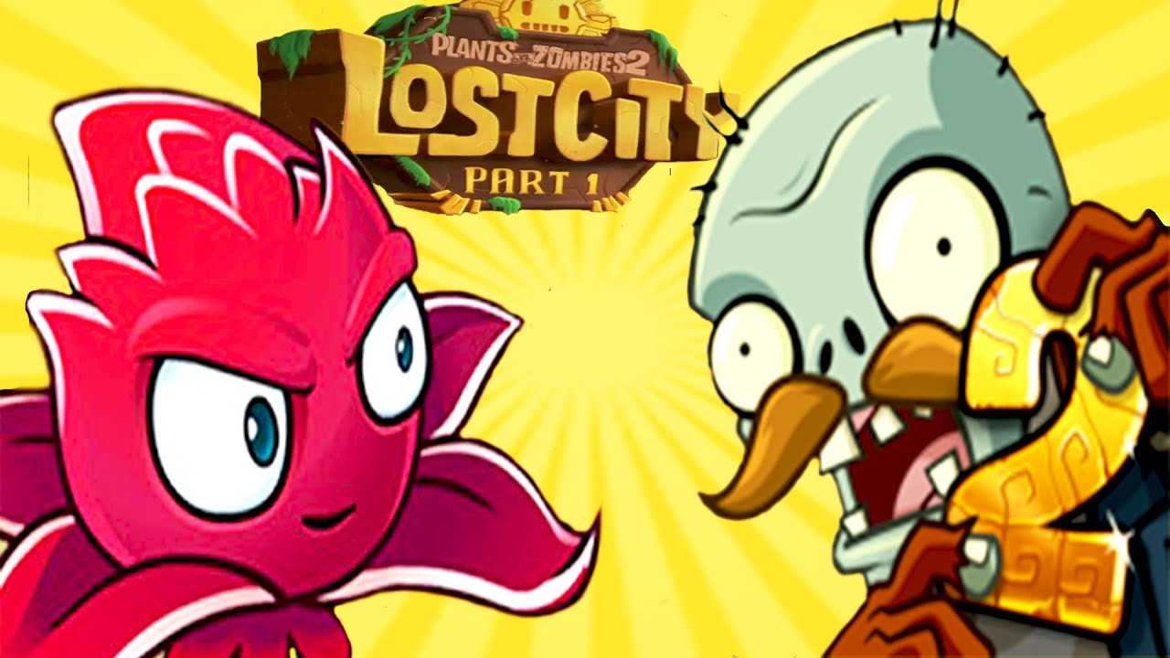 Plants Vs Zombies 2 - Lost City Day 1-2-3 New Plants Unlocked Gameplay ...