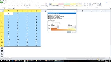 ภาคผนวก 3_3/3 แนะนำการใช้ Conditional formatting ใน Excel (First using in Part 1)