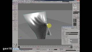 gen16.com: Cloth simulation básico con Softimage XSI