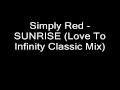 Simply red  sunrise love to infinity classic mix