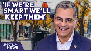 Xavier Becerra visits Little Tokyo as businesses fight to survive