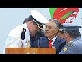 Portuguese president collapses during speech to military