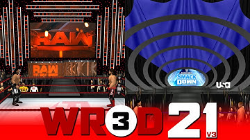 WR3D 21 V3- New Arenas & Updated Wrestlers! (Android & PC)
