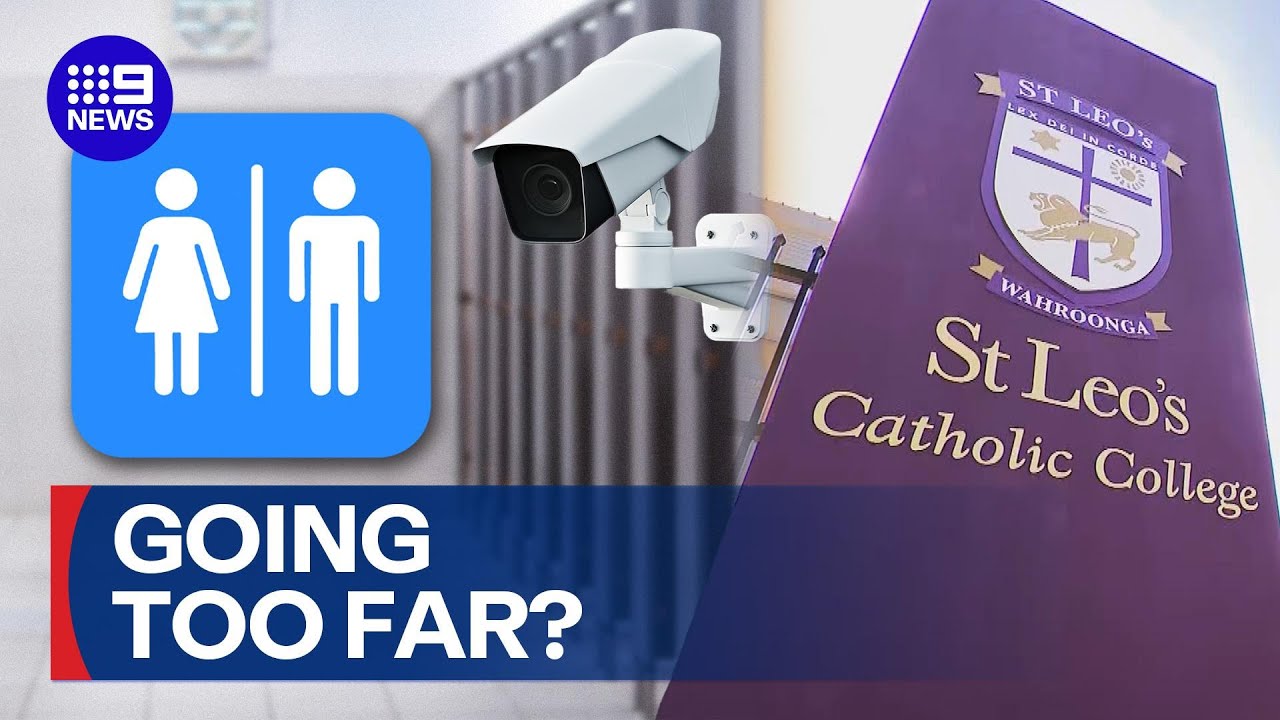 School tracks students' toilet use in controversial trial | 9 News Australia