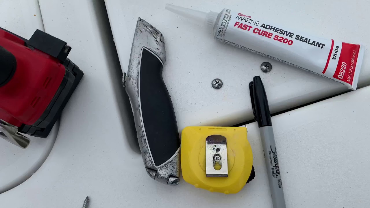 Installing flush mount rod holders on a Sea Pro 208 YouTube