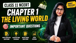 The living world| important questions #class11biology #biology #biologyclass #pucboardexam #puc 