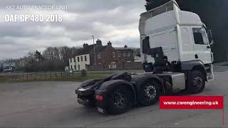 DAF CF 480 Tractor Unit 6x2 Auto 2018 Walkaround #daftrucks #trucking #dafcf #daftrucksuk #daf