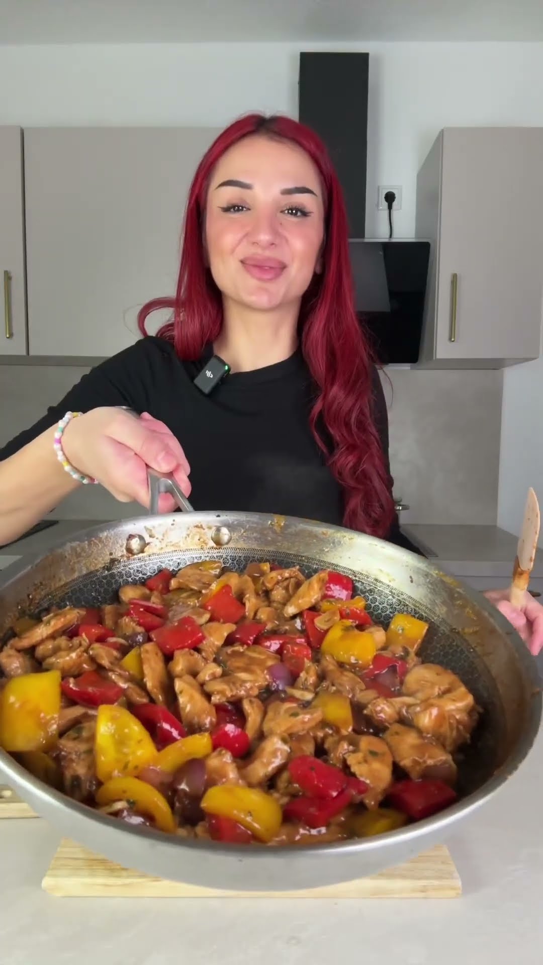 Asia Pfanne mit Hähnchen und Paprika #rezept #easyrecipe #gemuse # ...