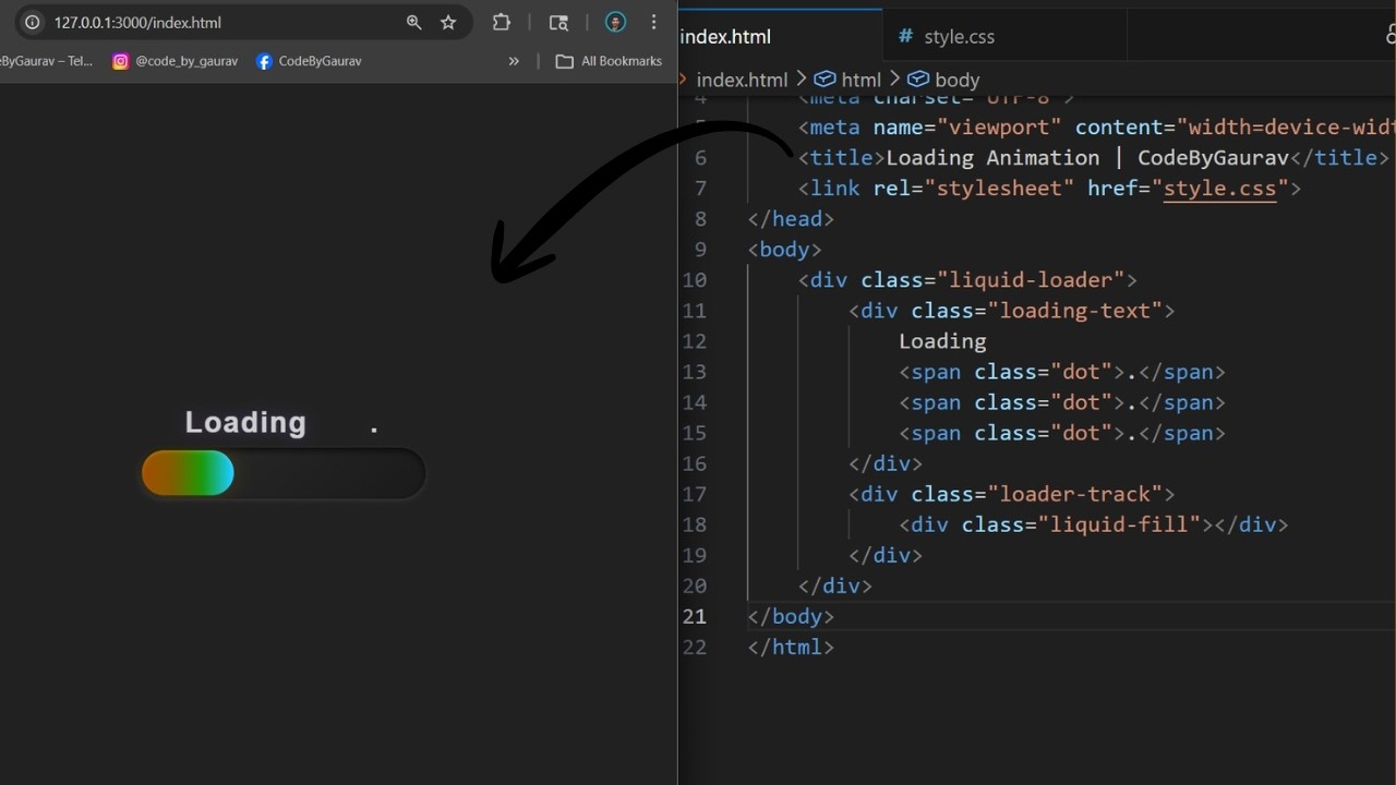CSS Loading Spinner Animation | Beginner Friendly Project - YouTube