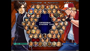 Kyo vs Terry (CPU) - The King Of Fighters 2002 Unlimited Match
