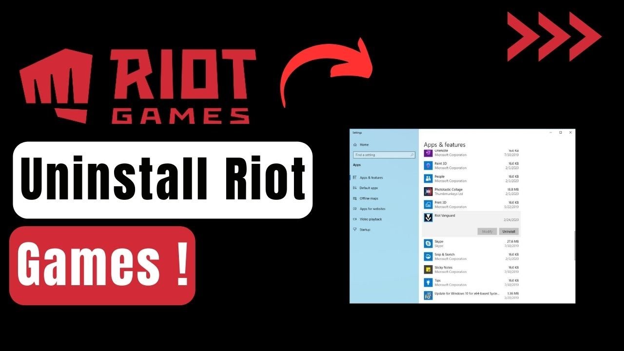 How To Uninstall Riot Games ! - YouTube