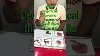 Improve receptive and expressive language, logical thinking skills, #specialeducation