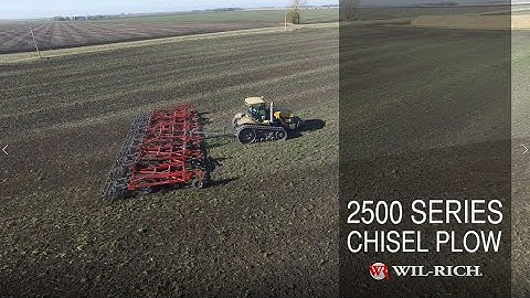 2021 Wil-Rich Chisel Plow Video