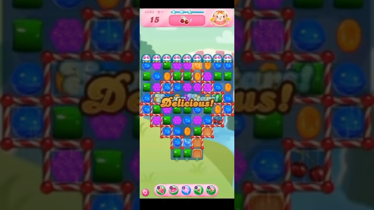 collect All the ingredients 🍒 candy crush saga level 6802 YouTube