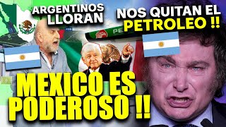 PRENSA ARGENTINA MOLESTA CON MEXICO !! MEXICO ES PODEROSO NOS QUITAN EL PETROLEO !!