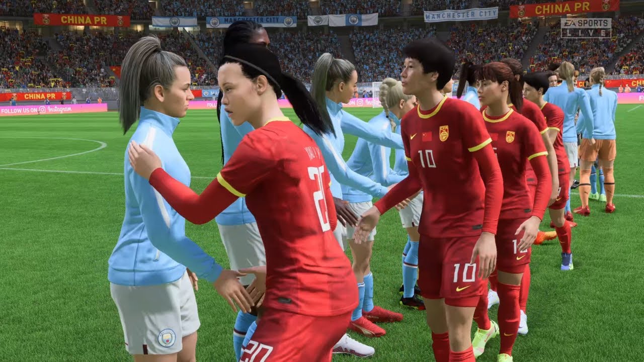 Dec 30, 2025 - China vs Manchester City - International Women's Football Friendly - FIFA 23 Gameplay