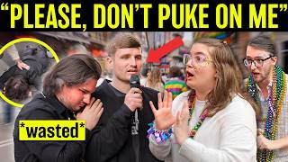 Drunk Crowds STOP for the Gospel — Street Preaching at MARDI GRAS!