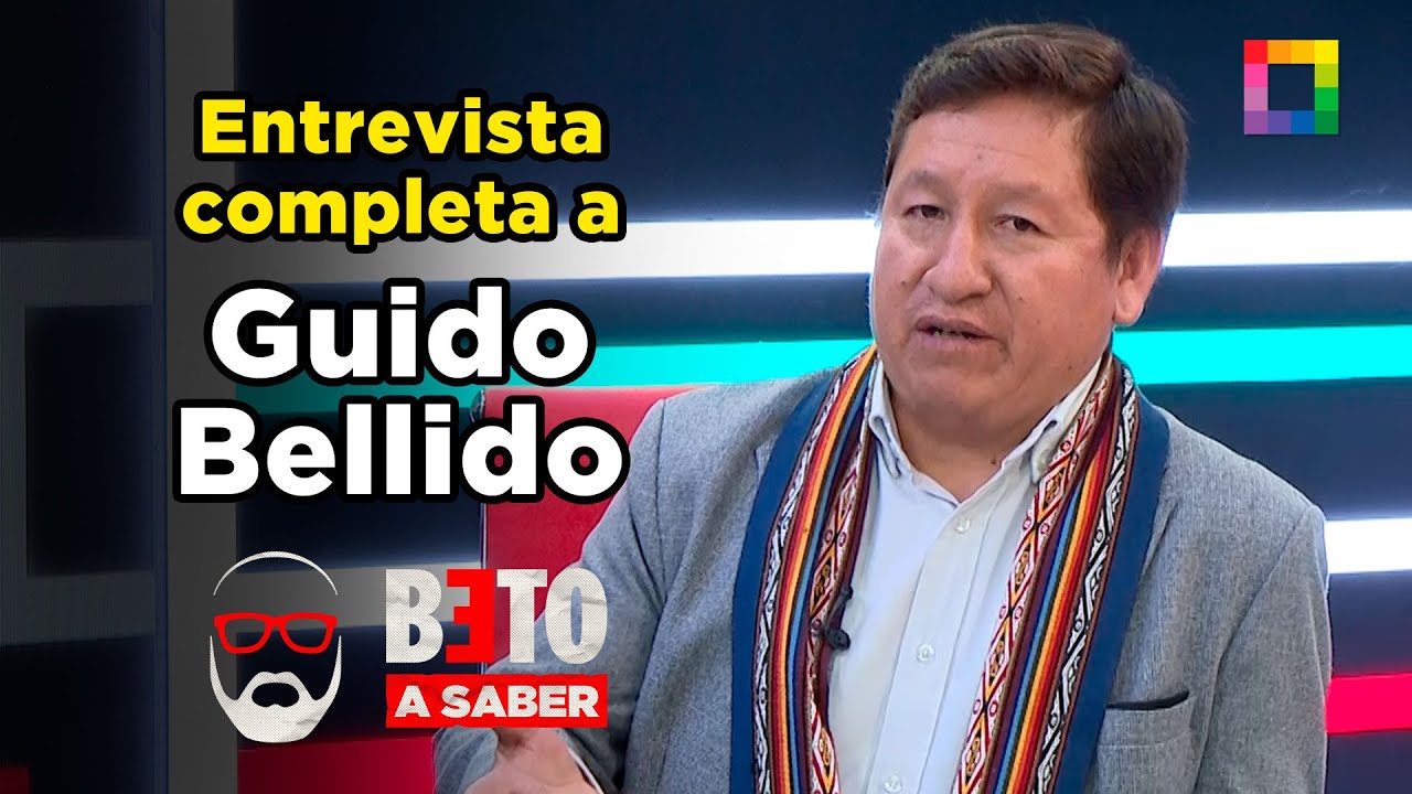 Beto a Saber - ENE 12 - ENTREVISTA COMPLETA A GUIDO BELLIDO | Willax